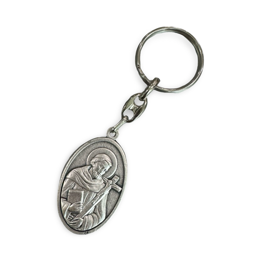 St. Carlo Acutis and St. Francis of Assisi Keychain