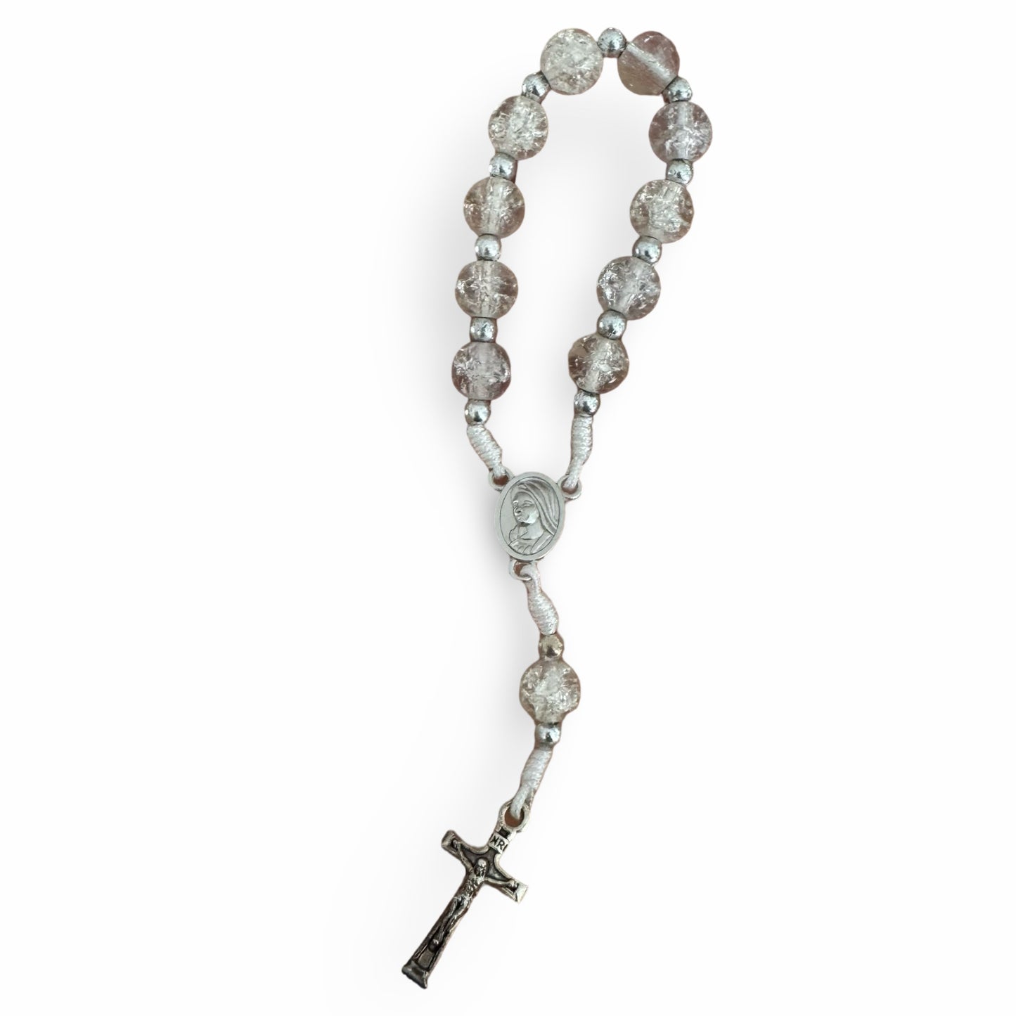 Queen of Peace Sparkly Decade Rosary