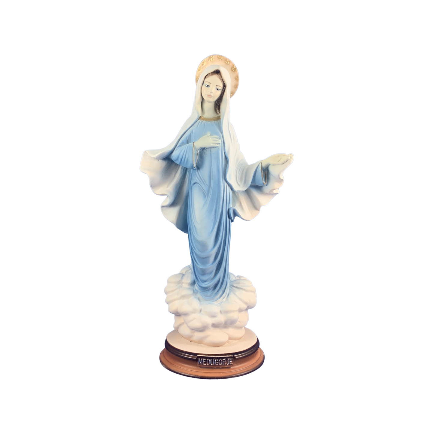 Colored Queen of Peace Statue