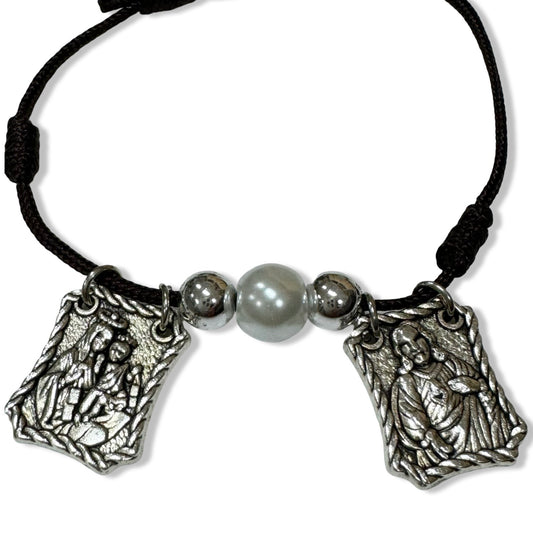 Cord Scapular Bracelet