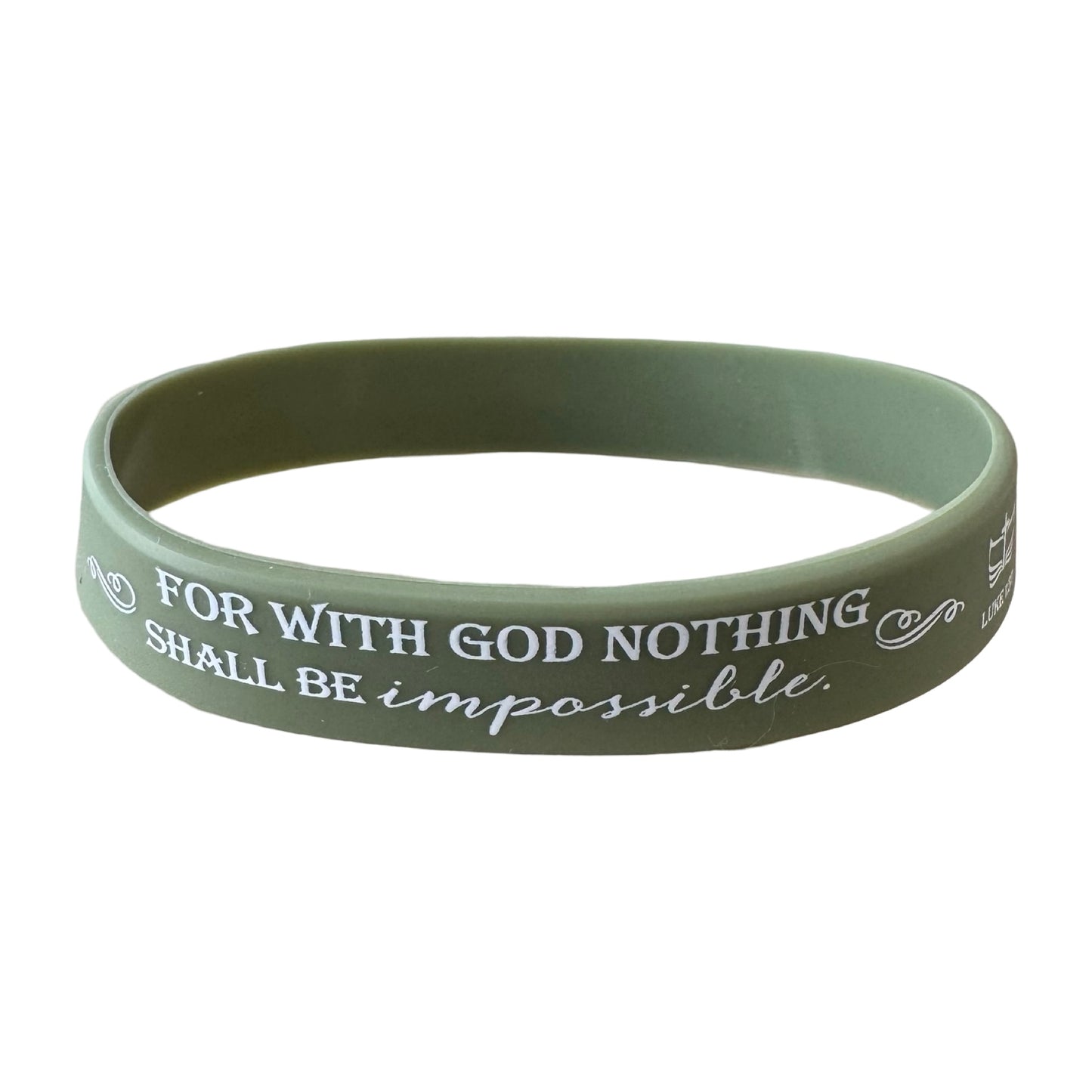 Assorted Bible Verse Silicone Bracelets