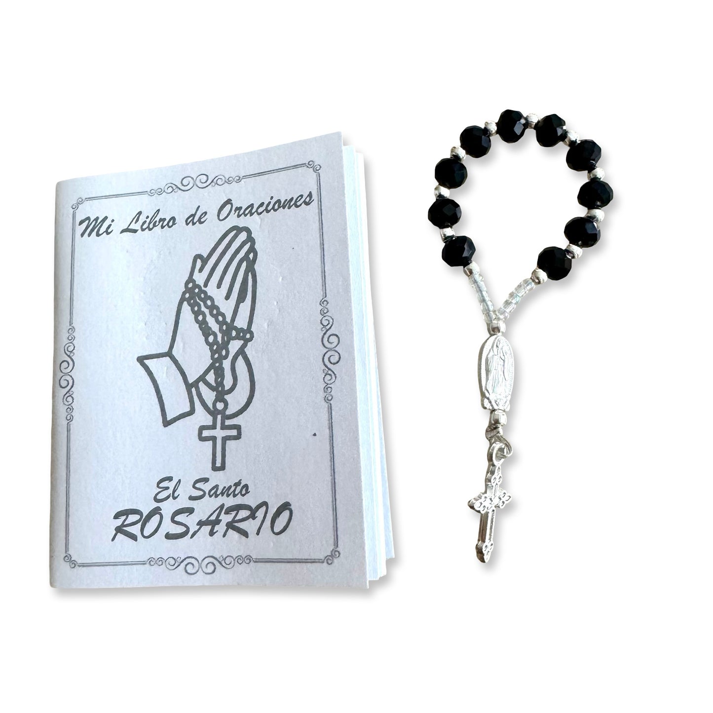 Small Guadalupe Decade Rosary with Prayer Book