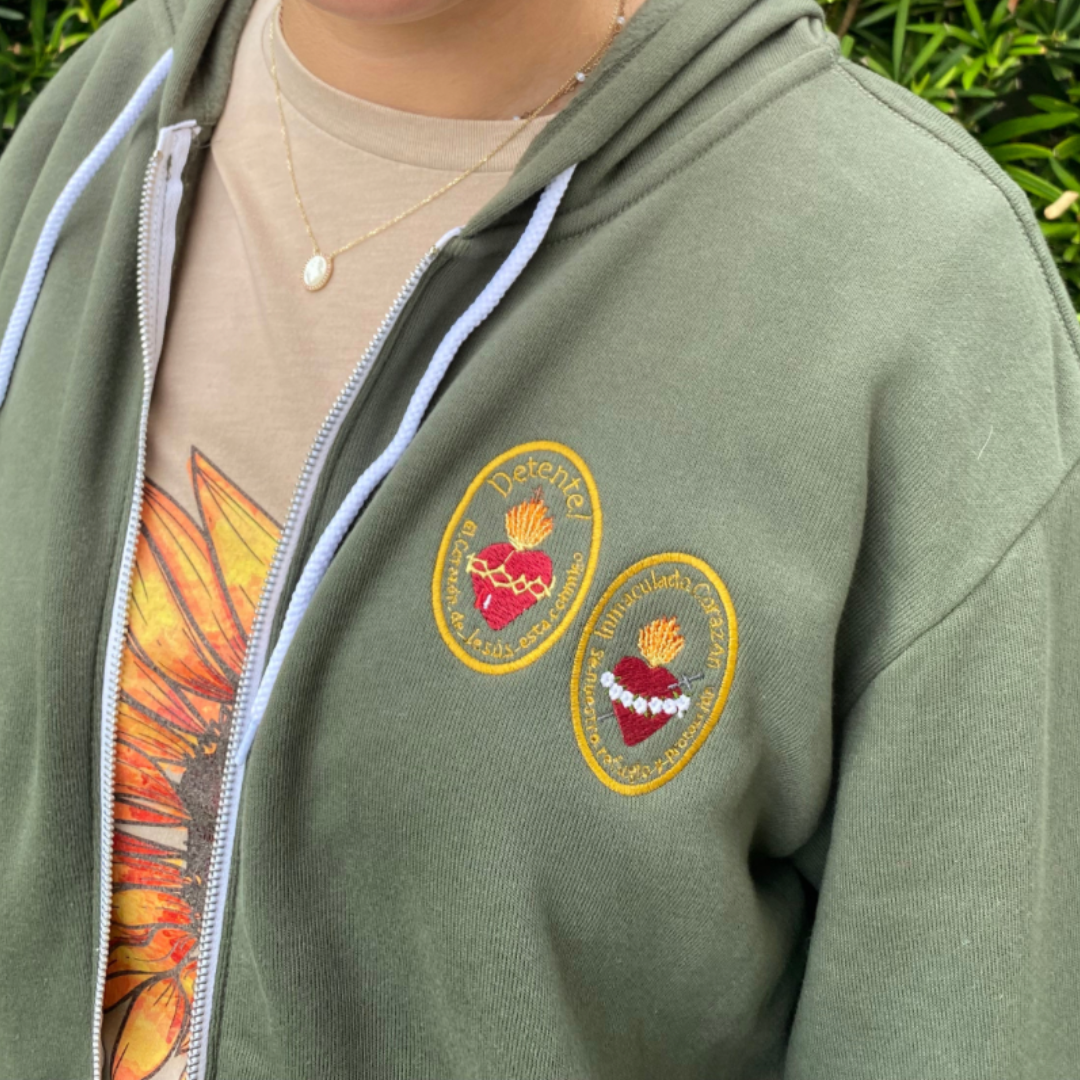 "Detente" Embroidered Sweater by SCTJM