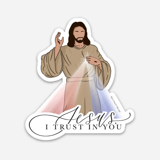 Divine Mercy Sticker