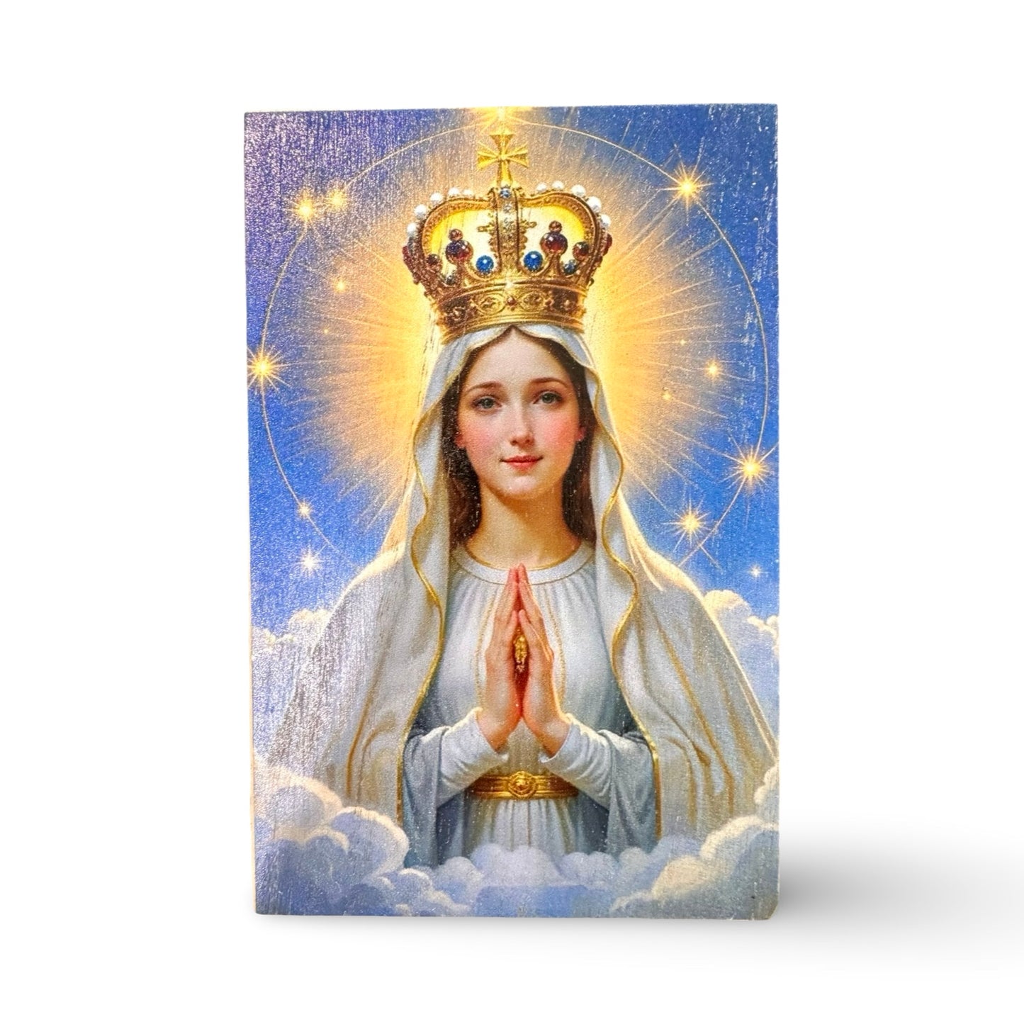 Blessed Mother Wooden Box