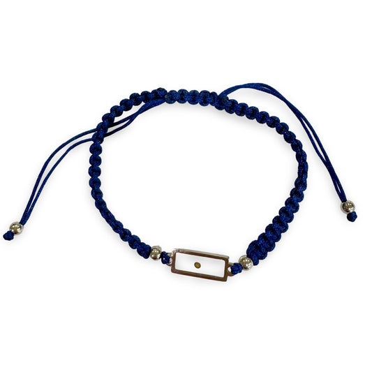 Woven Bracelet with Mustard Seed