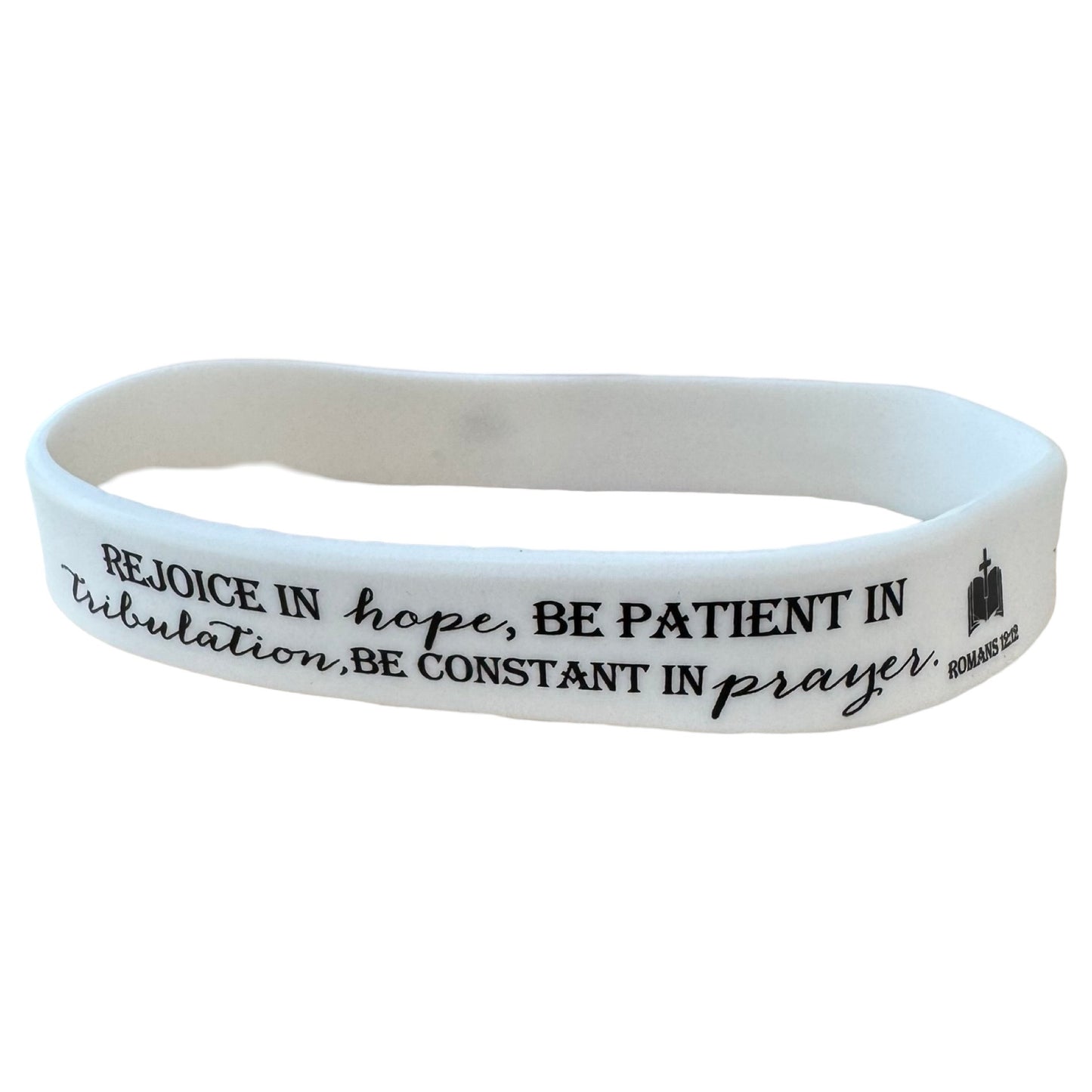 Assorted Bible Verse Silicone Bracelets