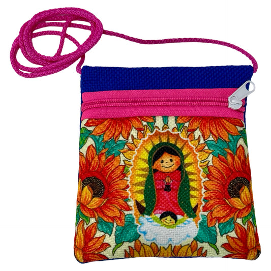 Our Lady of Guadalupe Shoulder Bag of Assorted Colors