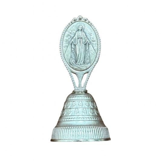 Bell with Miraculous Medal Image