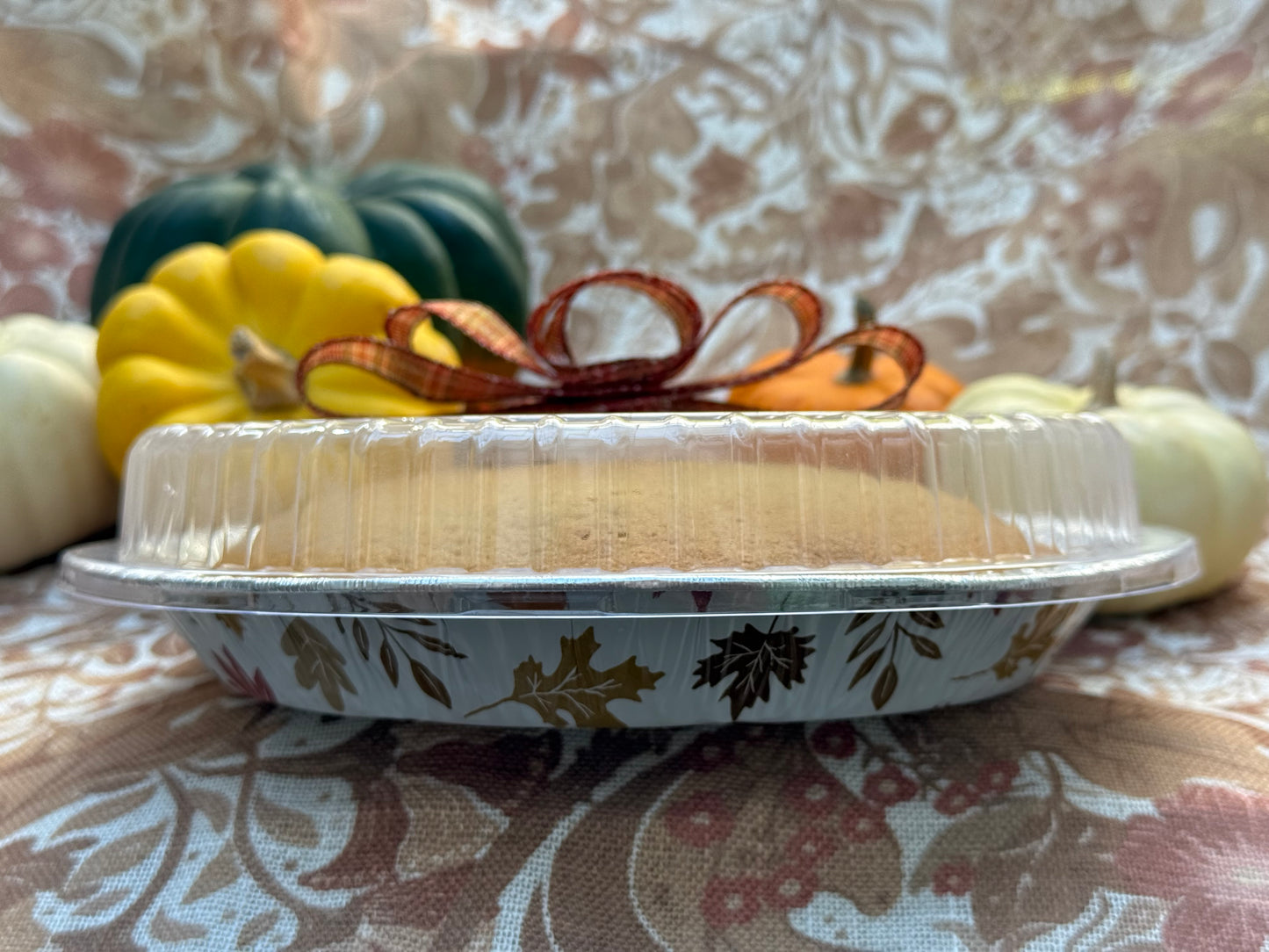 Thanksgiving Bread Pudding - Large Circle Tin - SCTJM Nazareth Bakery