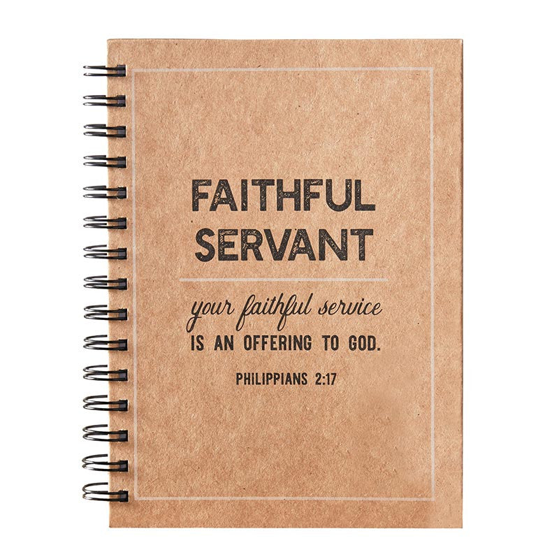 Faithful Servant Heart Notebook