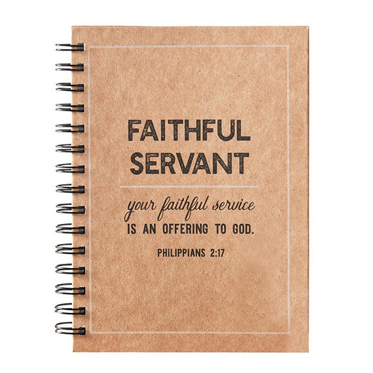 Faithful Servant Heart Notebook
