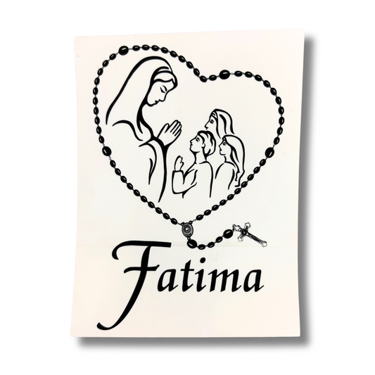 Fatima Car Sticker