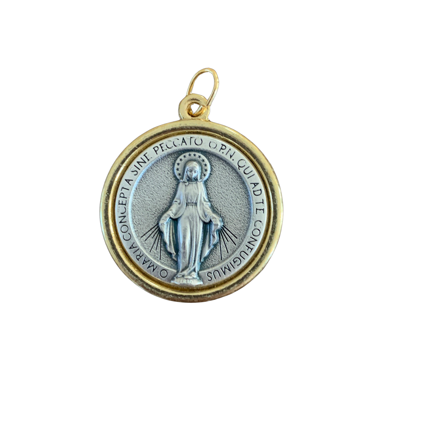 Gold and Silver Miraculous Medal