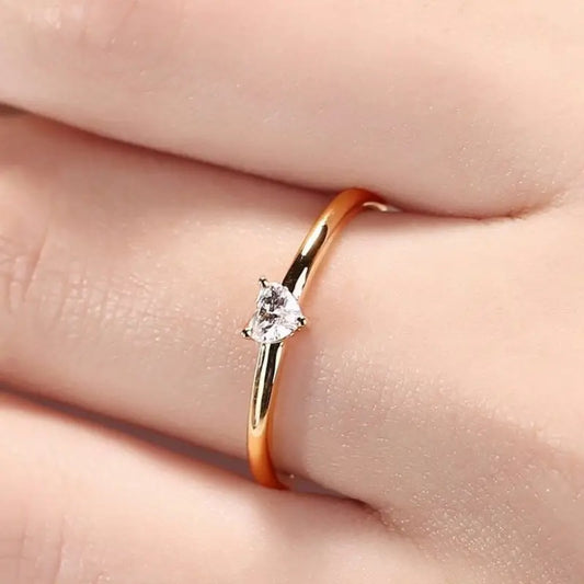 Simple Heart Ring