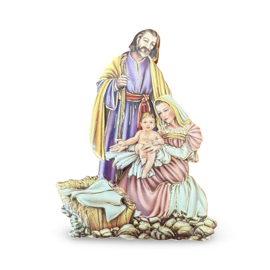 Holy Family Standing Image with Magnet