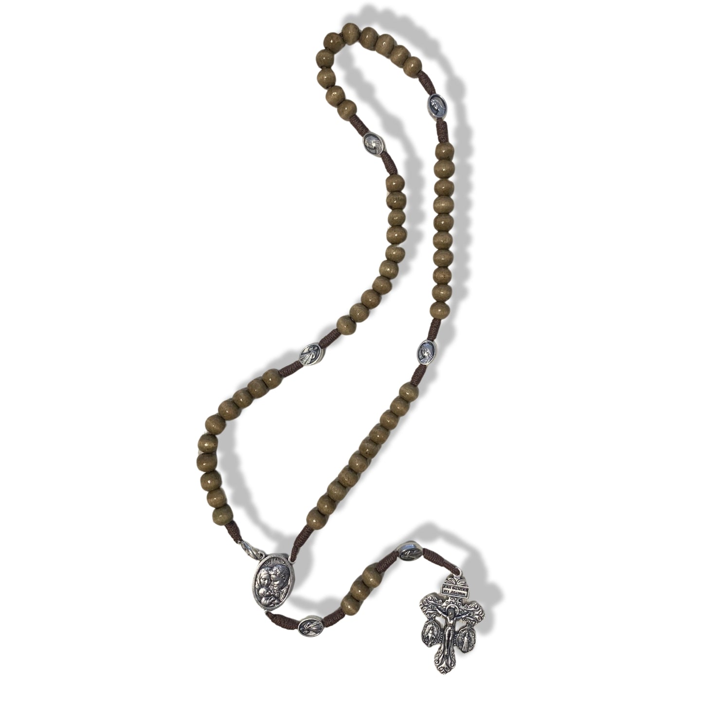 Holy Family Pardon Crucifix Rosary