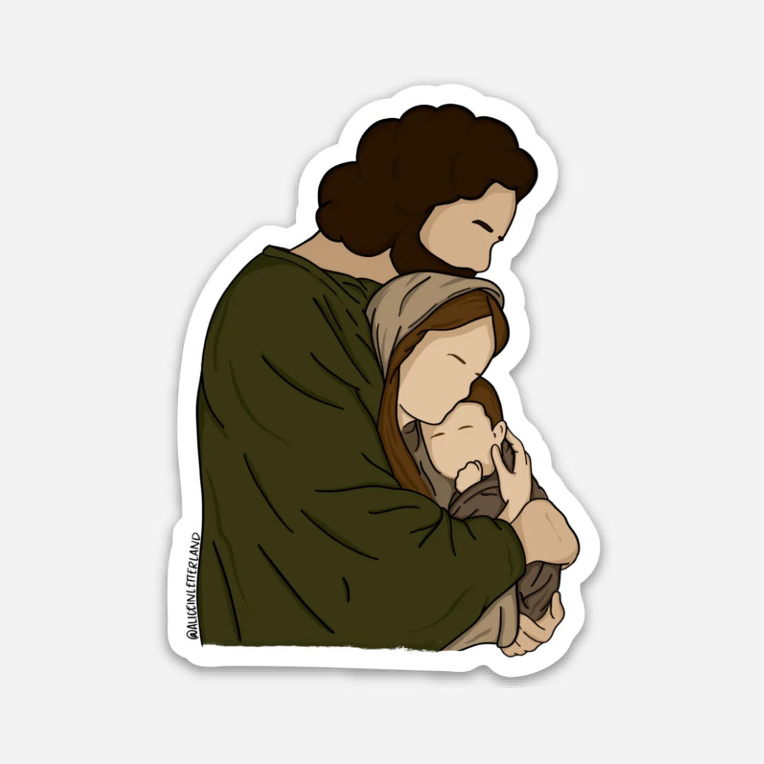 Holy Family Sticker