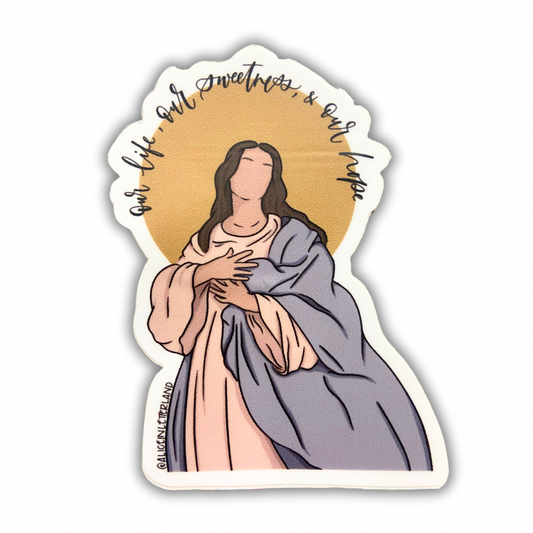 Immaculate Conception Sticker