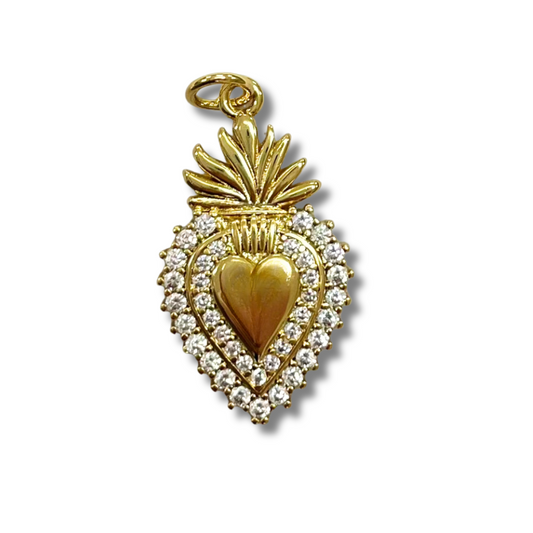 Gold Heart Pendant