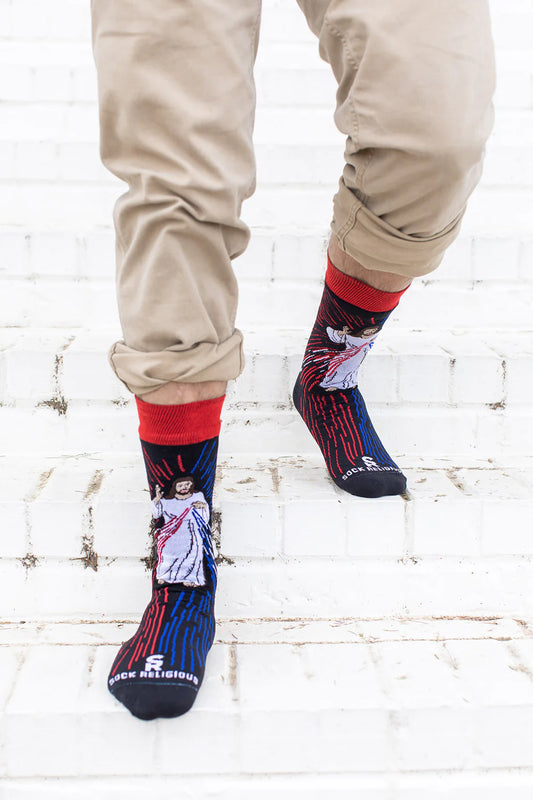 Divine Mercy Socks