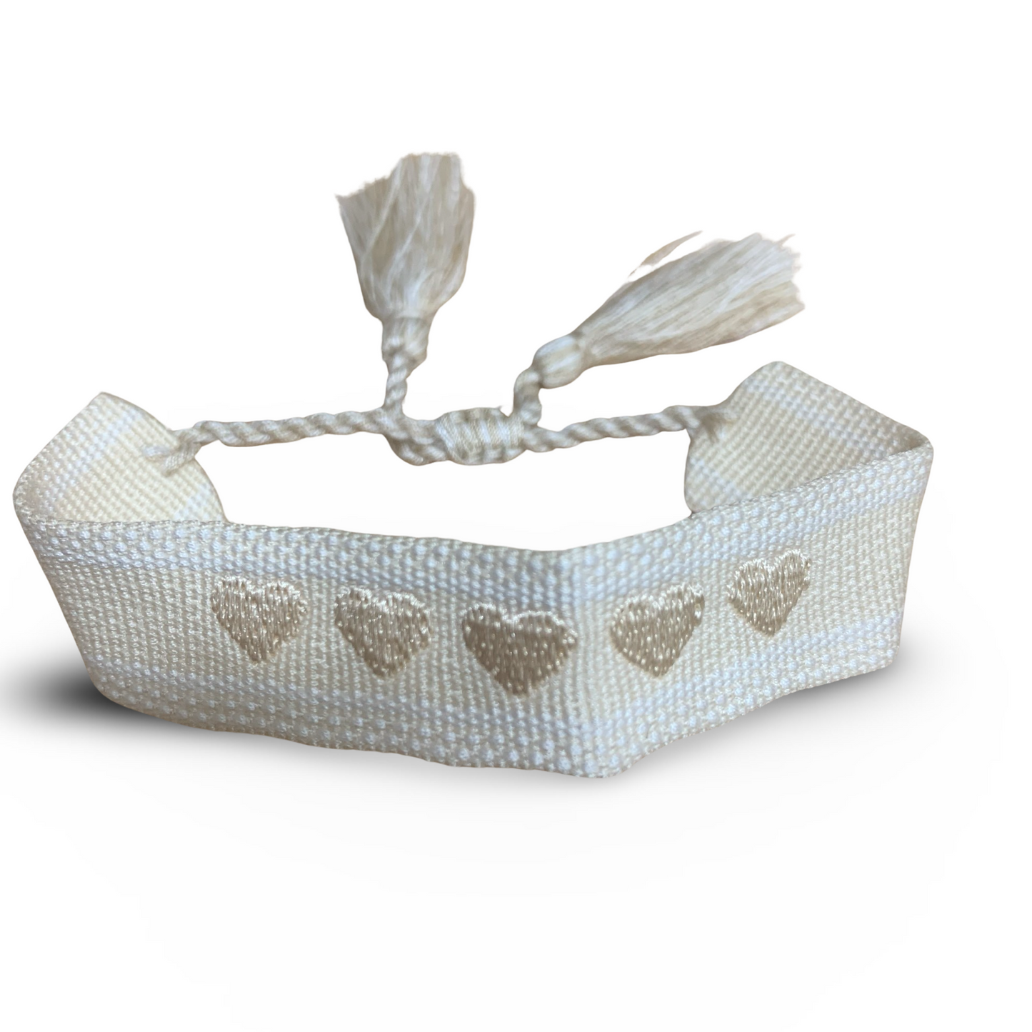 Woven Heart Adjustable Bracelet