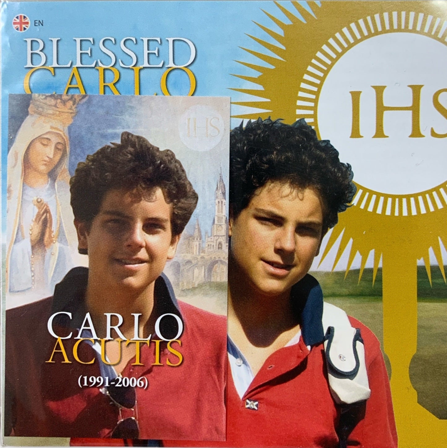 Bl. Carlo Acutis Life Story with Holy Card