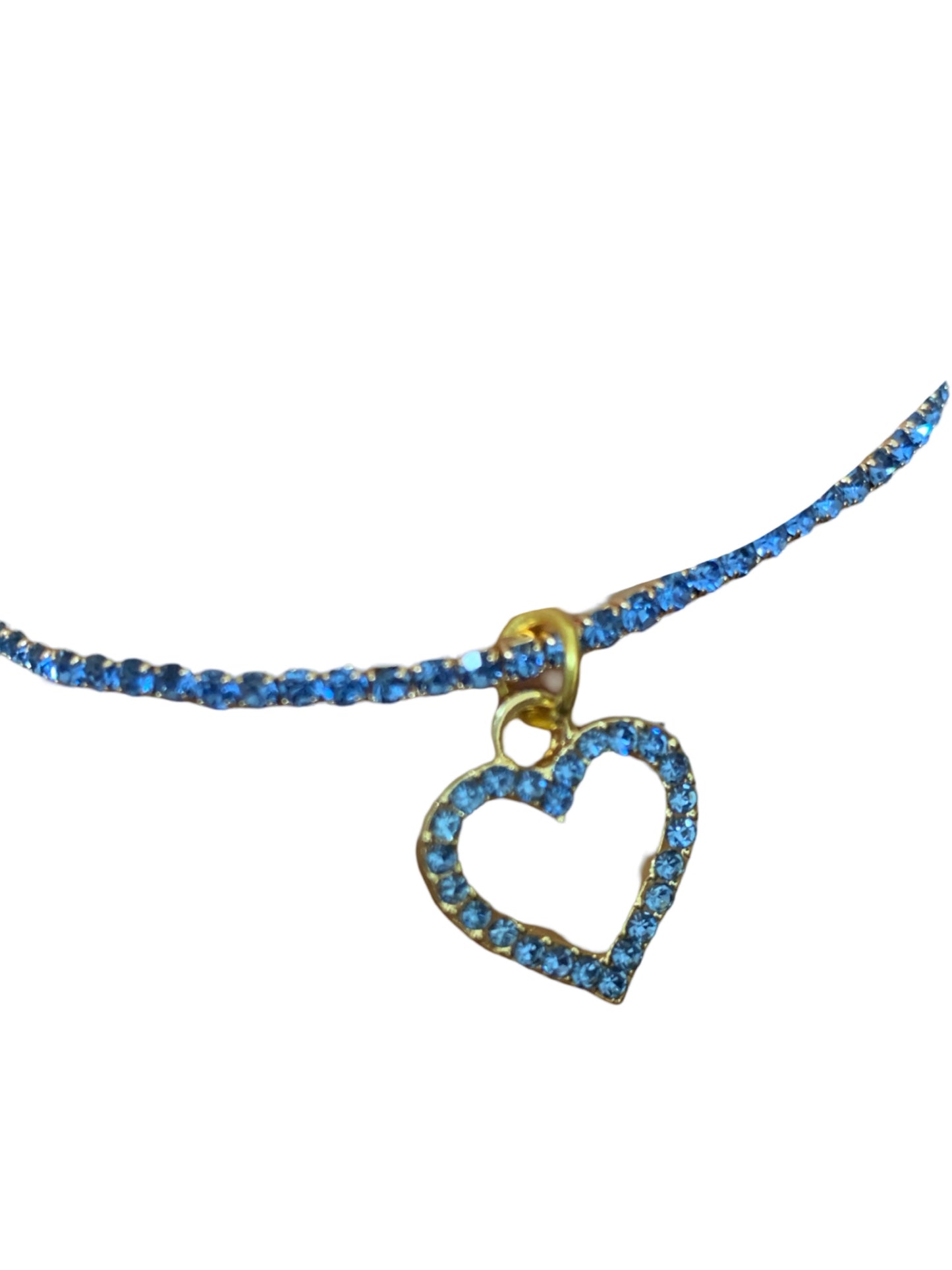 Heart Rhinestone Bracelet