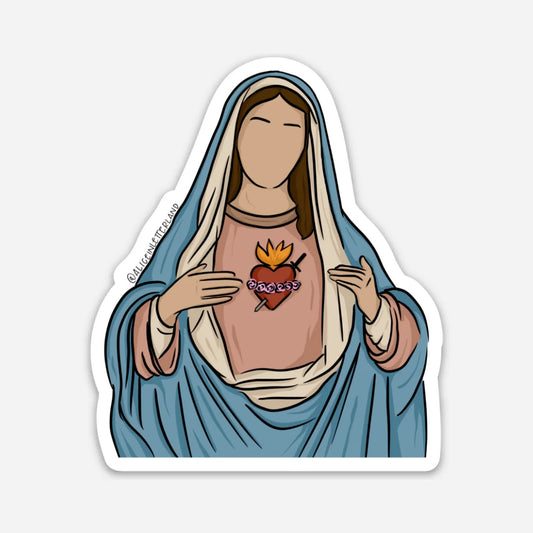 Immaculate Mary Sticker