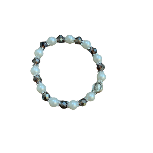 Large Bead Queen of Peace Bracelet