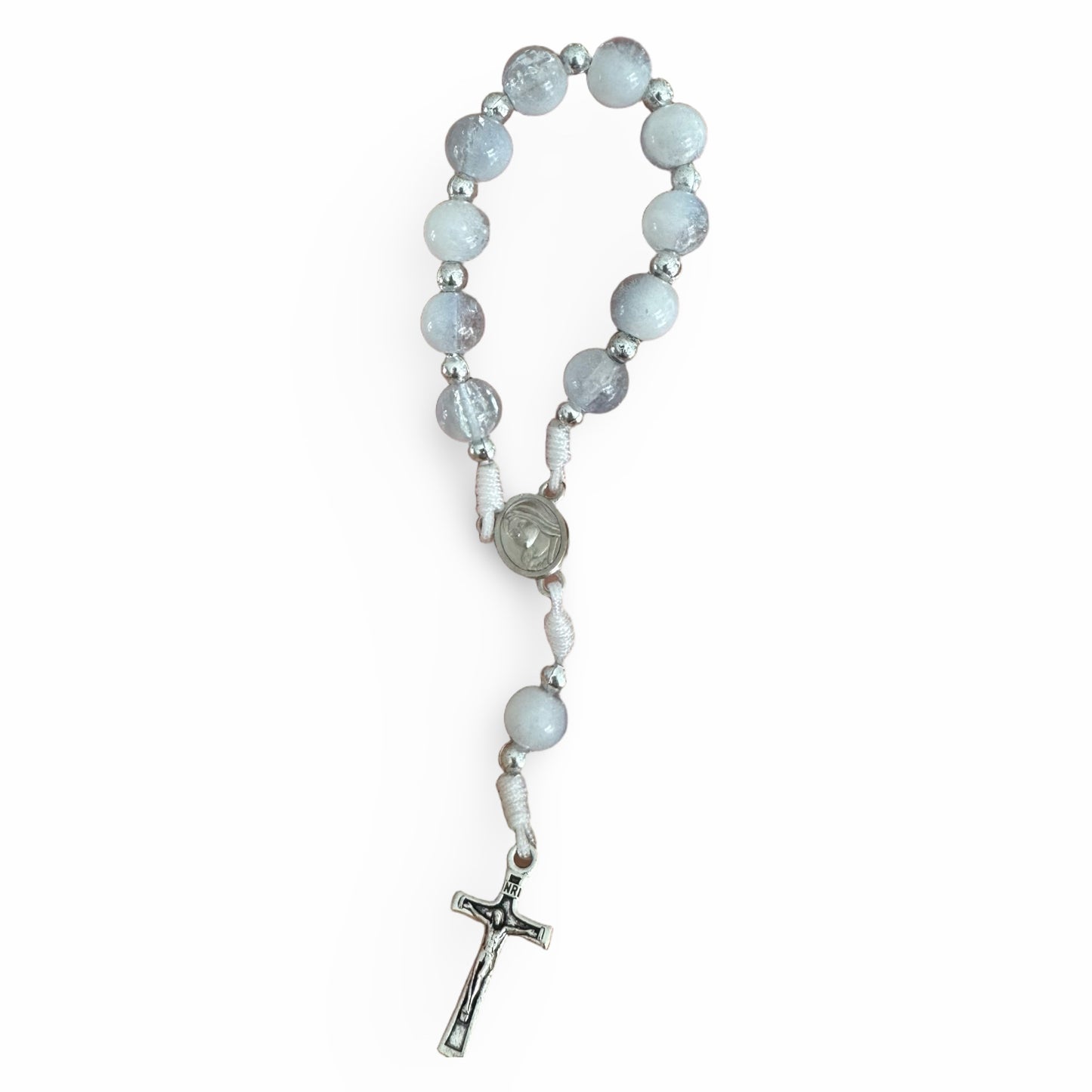 Queen of Peace Sparkly Decade Rosary