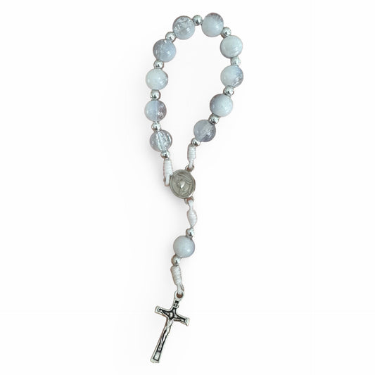 Queen of Peace Sparkly Decade Rosary