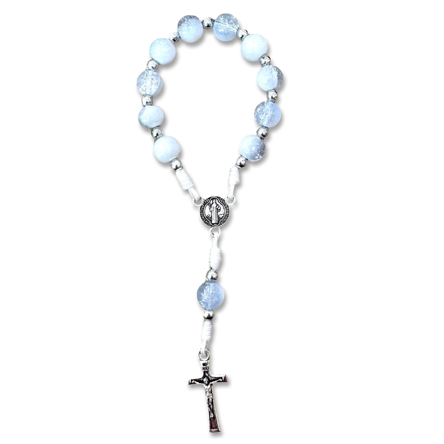 Sparkly St. Benedict Decade Rosary