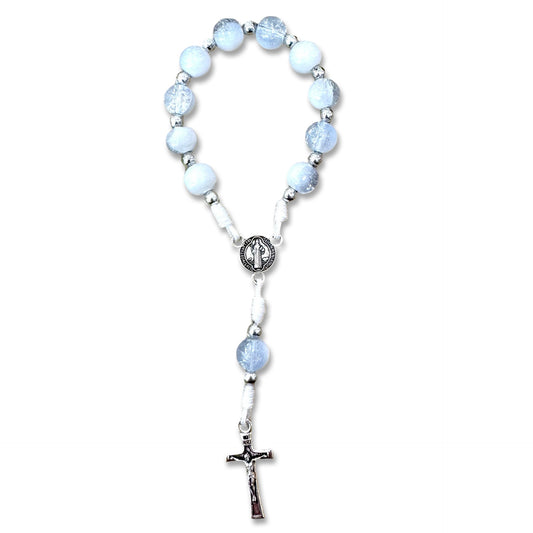Sparkly St. Benedict Decade Rosary