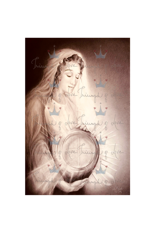 Original Mary, Mother of the Eucharist by SCTJM