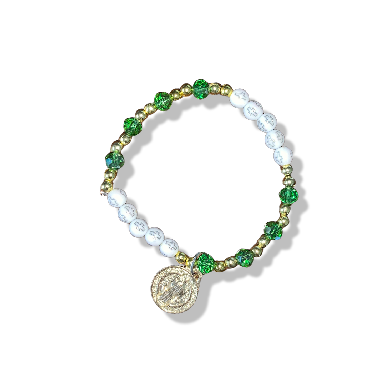 Mexican St. Benedict Decade Rosary Bracelet