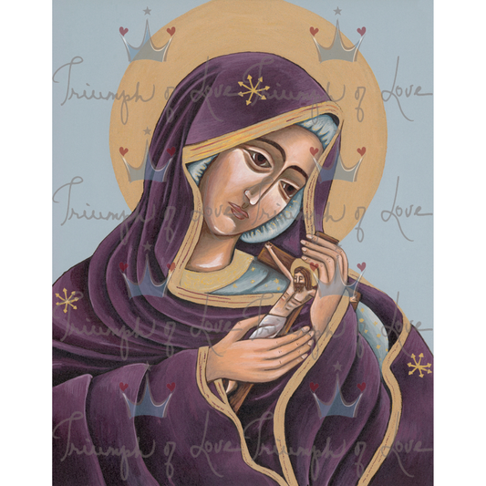 "Missionary of the Triumph of The Cross" Icon - Maryam Iconography Apostolate, SCTJM