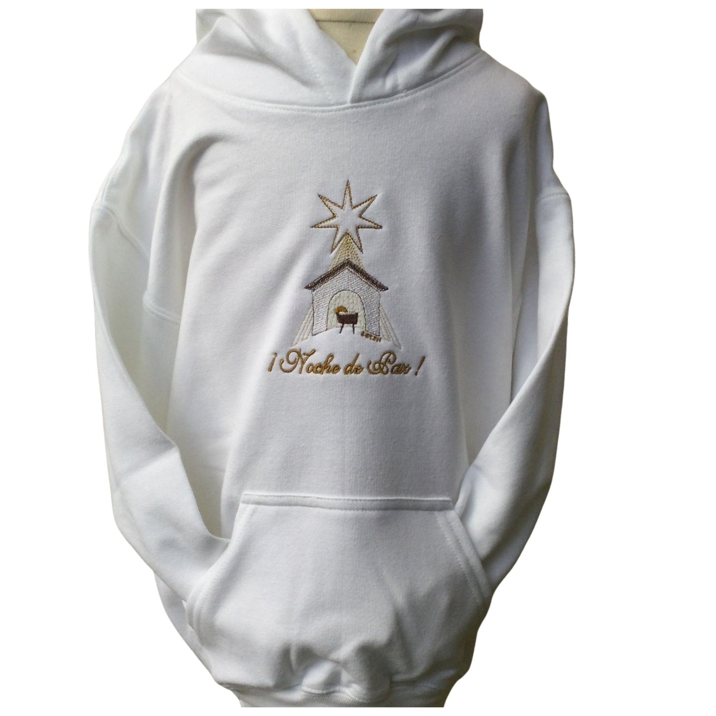 "O Noche Paz" Suéter Bordado por SCTJM