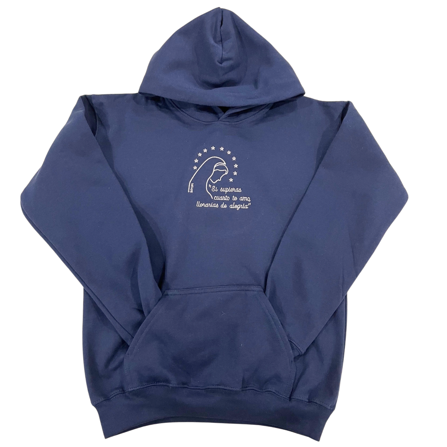 Love of Our Lady Embroidered Hoodies for Kids by SCTJM