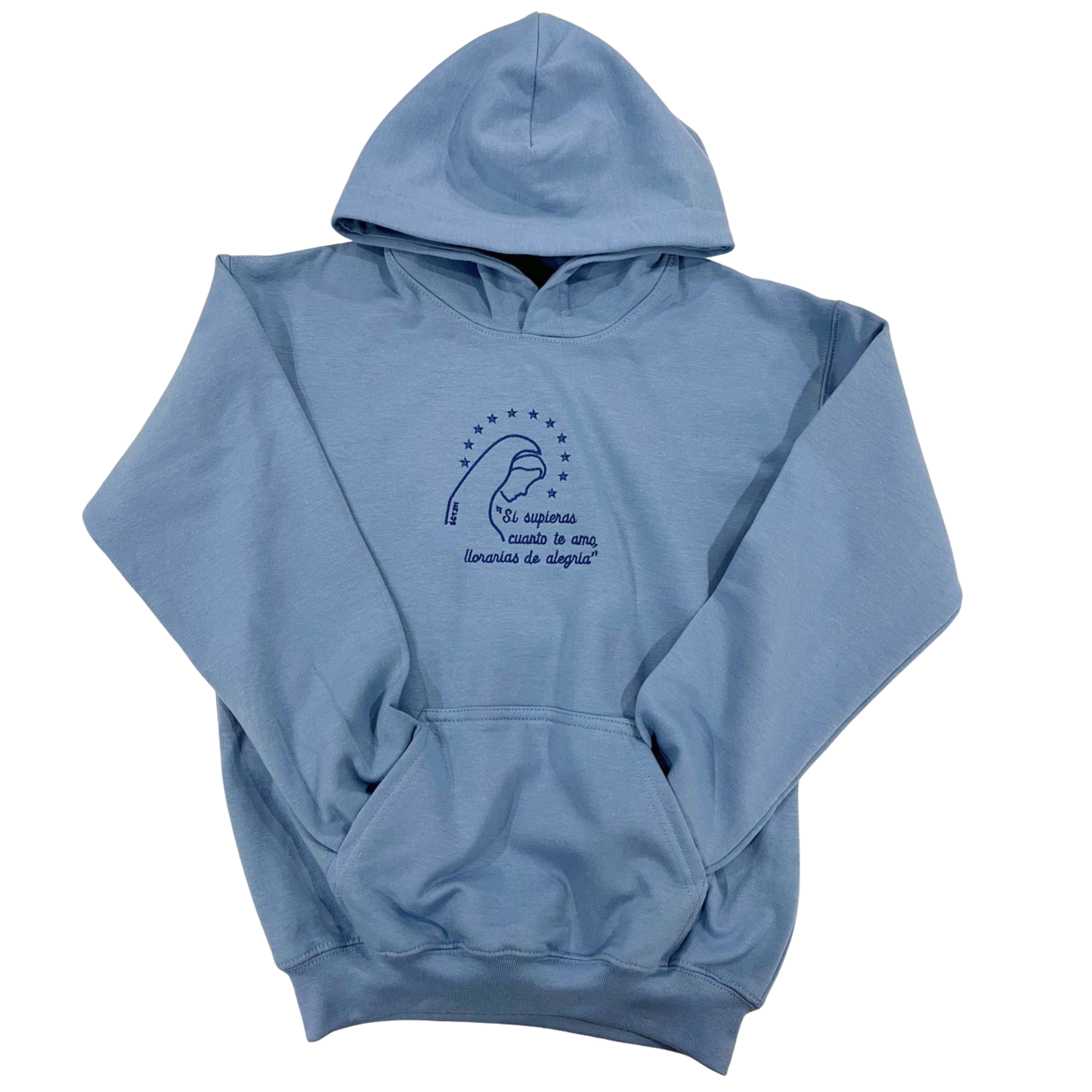 Love of Our Lady Embroidered Hoodies for Kids by SCTJM