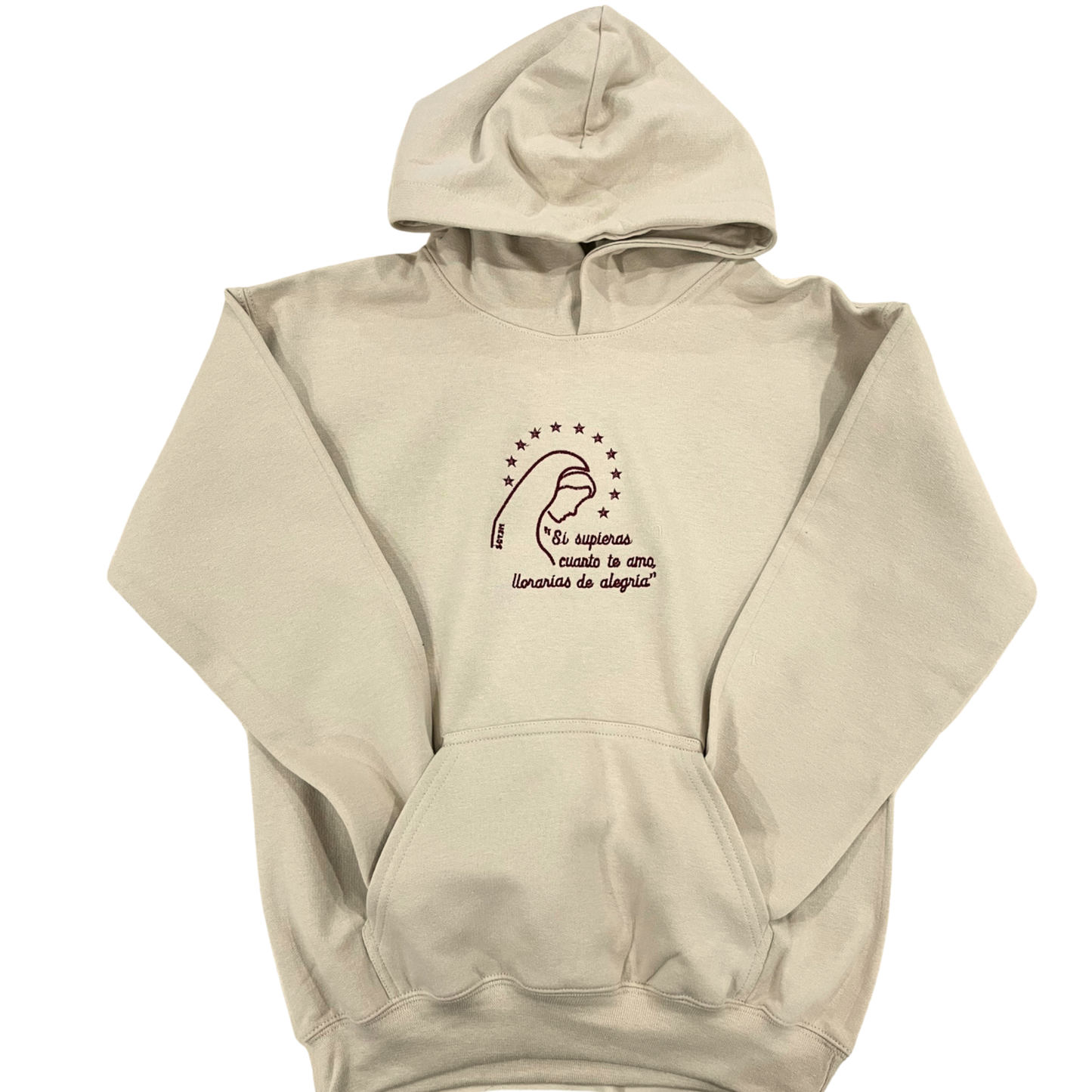 Love of Our Lady Embroidered Hoodies for Kids by SCTJM