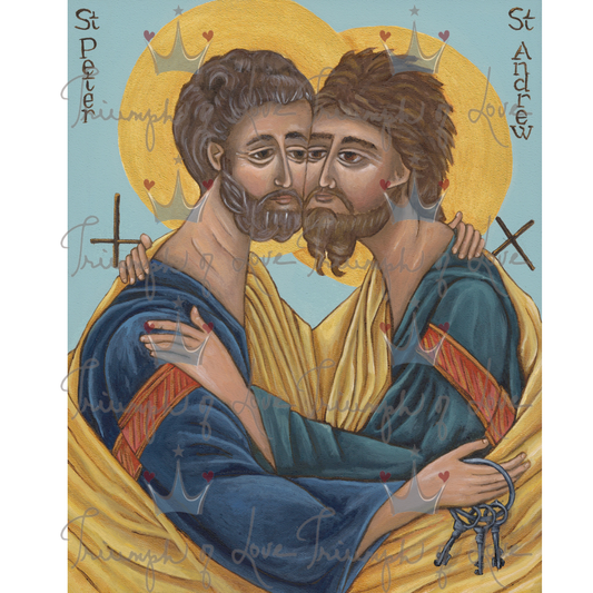 "Of One Heart" Icon - Maryam Iconography Apostolate, SCTJM