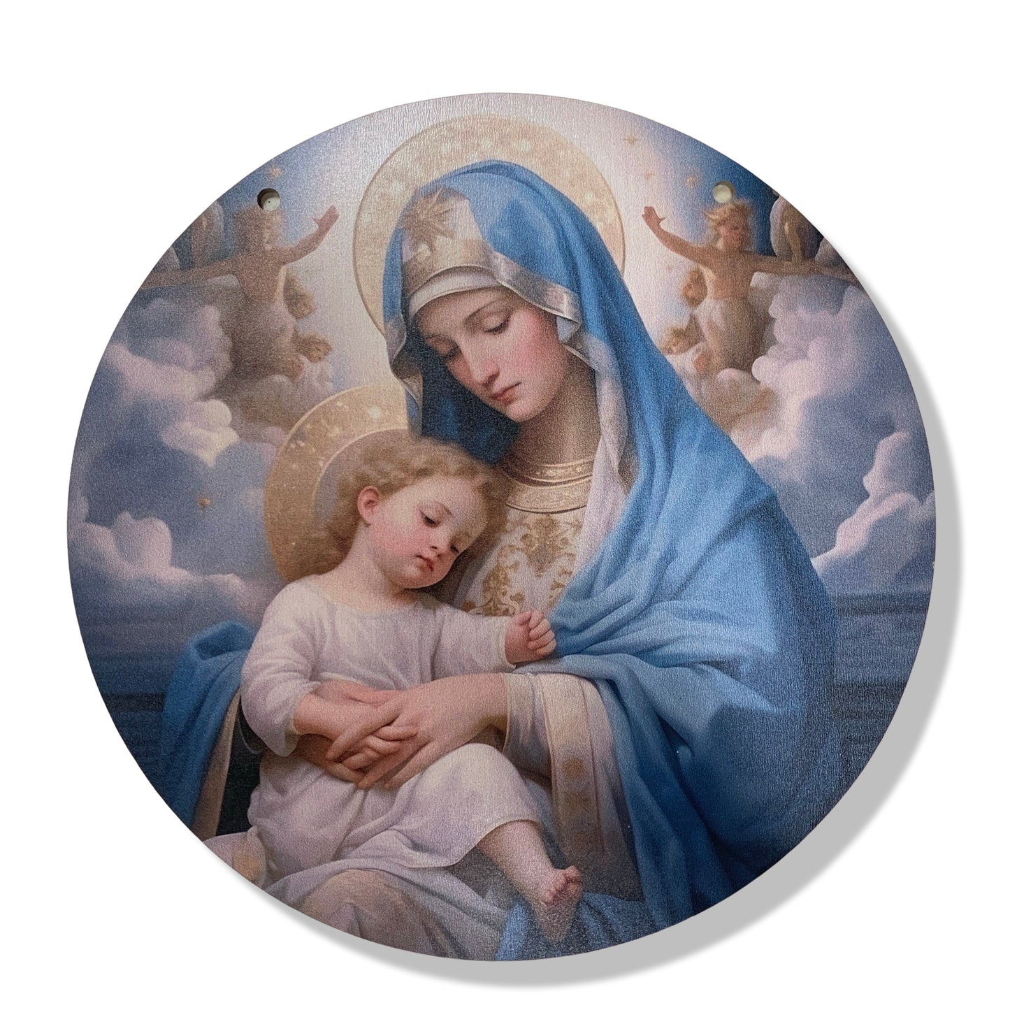 Assorted Round Images of Our Lady