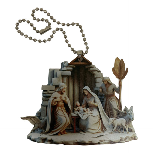 Nativity Acrylic Hanging Ornaments