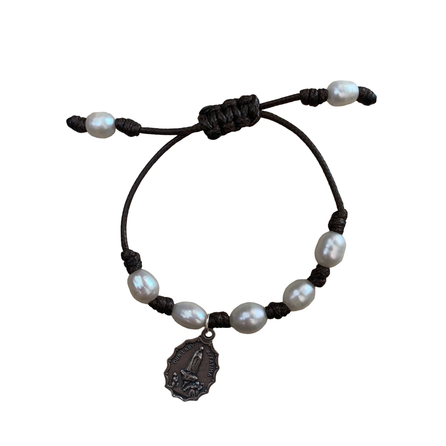 Pearl Beaded Adjustable Bracelet
