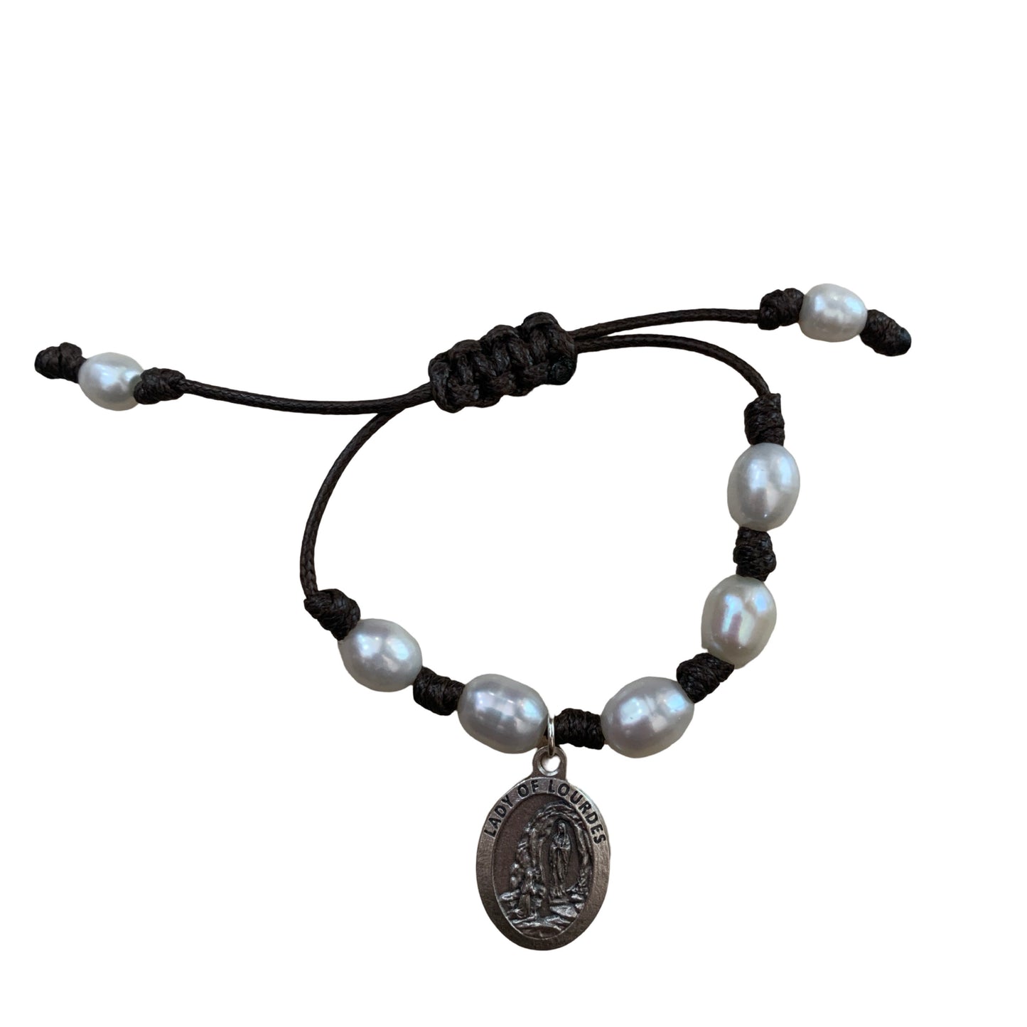 Pearl Beaded Adjustable Bracelet