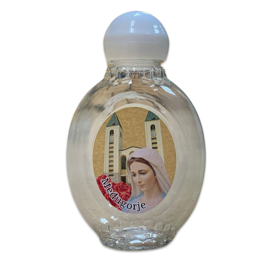 Our Lady Queen of Peace Holy Water Bottle