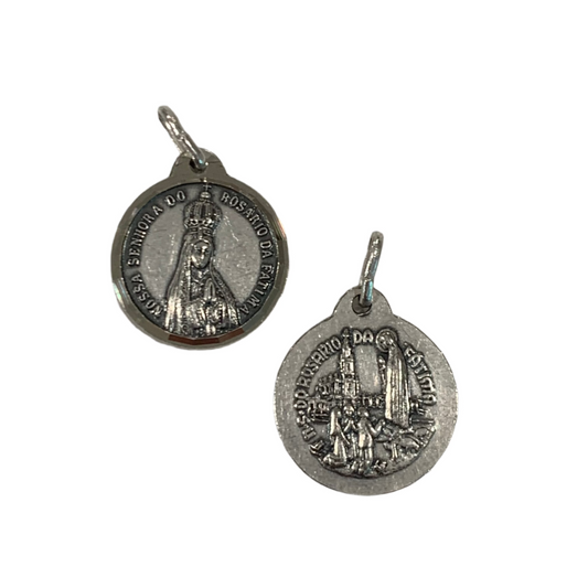 Our Lady of Fatima Doubled Sided Medal