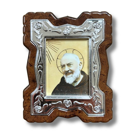 Padre Pio Portrait Frame