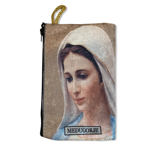 Queen of Peace Felt Pouch